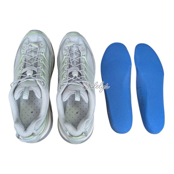 HOKA ONE ONE Mafate Three2 Mens 9 Womens 10 Barley Seed Green Athletic Sneaker - Picture 8 of 10